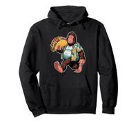 Bigfoot Carrying Taco - Funny Cinco de Mayo Sasquatch tee Sudadera con Capucha