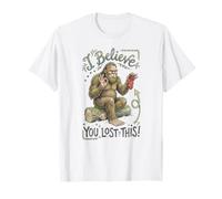Bigfoot Circle Game I Believe You Lost This gráfico Camiseta