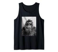 Bigfoot con Gafas de Sol Cool Forest Creature Photo Booth Camiseta sin Mangas