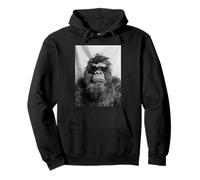 Bigfoot con Gafas de Sol Cool Forest Creature Photo Booth Sudadera con Capucha