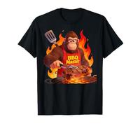 Bigfoot Cooking Grill BBQ Funny Gift Bigfoot Camiseta