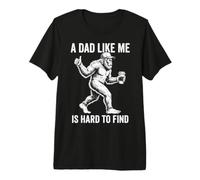 Bigfoot Dad Like Me Is Hard To Find Funny Sasquatch Camiseta Premium