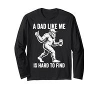 Bigfoot Dad Like Me Is Hard To Find Funny Sasquatch Manga Larga
