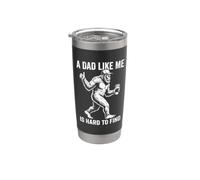 Bigfoot Dad Like Me Is Hard To Find Funny Sasquatch Vaso térmico de acero inoxidable de doble pared