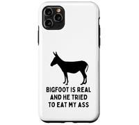 Bigfoot Es Real Y Trató De Comerme Mi Culo Burro Animal Carcasa para iPhone 11 Pro Max