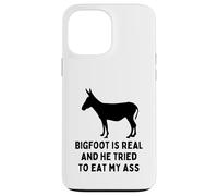 Bigfoot Es Real Y Trató De Comerme Mi Culo Burro Animal Carcasa para iPhone 13 Pro Max