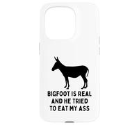 Bigfoot Es Real Y Trató De Comerme Mi Culo Burro Animal Carcasa para iPhone 15 Pro