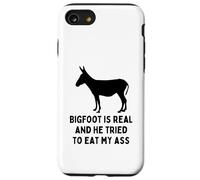 Bigfoot Es Real Y Trató De Comerme Mi Culo Burro Animal Carcasa para iPhone SE (2020) / 7 / 8