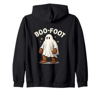 Bigfoot Fantasma de Halloween Sasquatch Boo Foot Sudadera con Capucha