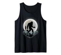 Bigfoot Fishing Funny Sasquatch and Cool Fishing Men Women Camiseta sin Mangas