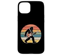Bigfoot Guitar Player Sasquatch Guitar Funny Guitar Bassist Carcasa para iPhone 15 Plus