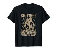 Bigfoot Hide & S hampion - Yeti Sasquatch Hombres, Mujeres Niños Camiseta