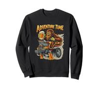 Bigfoot Hot Rod Driver Cerveza Monster Truck Offroad Ape Sudadera