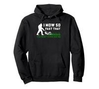 Bigfoot - Humor para Cortar el césped I Mow So Fast Yard Care Design Sudadera con Capucha