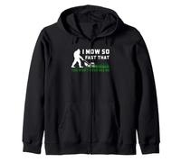 Bigfoot - Humor para Cortar el césped I Mow So Fast Yard Care Design Sudadera con Capucha