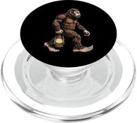 Bigfoot Linterna de Transporte Sasquatch Camping Aventura Nocturna PopSockets PopGrip para MagSafe