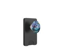 Bigfoot llega a un OVNI en Starry Sky PopSockets PopWallet para MagSafe