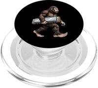 Bigfoot Llevando Armónica Sasquatch Blues Música Humor PopSockets PopGrip para MagSafe