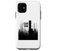 Bigfoot Lo Vi Silueta del Bosque Cryptid Sasquatch Carcasa para iPhone 11