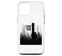 Bigfoot Lo Vi Silueta del Bosque Cryptid Sasquatch Carcasa para iPhone 12/12 Pro