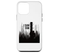 Bigfoot Lo Vi Silueta del Bosque Cryptid Sasquatch Carcasa para iPhone 12 Mini