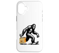 Bigfoot Loves Trick Or Treat y Halloween Funny Sasquatch Carcasa para iPhone 16 Plus