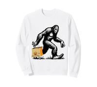 Bigfoot Loves Trick Or Treat y Halloween Funny Sasquatch Sudadera