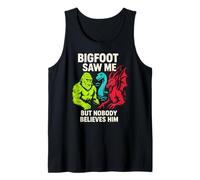 Bigfoot me VIO, Nadie le cree, Gracioso críptido Masculino Camiseta sin Mangas