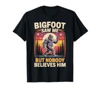 Bigfoot me VIO Pero Nadie le cree Divertido Sasquatch Camiseta
