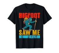 Bigfoot Me Vió Pero Nadie Le Cree Humor De Senderismo Camiseta