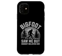Bigfoot me vio pero nadie le cree - Wild Retro Forest Carcasa para iPhone 11