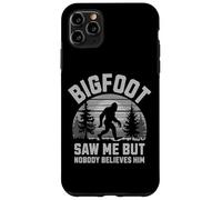 Bigfoot me vio pero nadie le cree - Wild Retro Forest Carcasa para iPhone 11 Pro Max