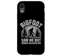 Bigfoot me vio pero nadie le cree - Wild Retro Forest Carcasa para iPhone XR