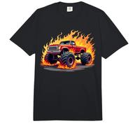Bigfoot Monster Truck Design Gift Hombres Mujeres Niños Niñas Comfort Colors Adult Heavyweight T-Shirt