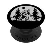 Bigfoot Moonlight Aire Libre Senderismo Entusiasta PopSockets PopGrip Adhesivo