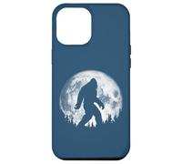Bigfoot Night Stroll! Cool Full Moon & Trees Sasquatch Carcasa para iPhone 12 Pro MAX