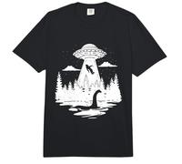 Bigfoot OVNI Abducción Alienígena y Criptozoología del Lago Comfort Colors Adult Heavyweight T-Shirt