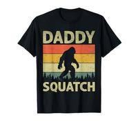 Bigfoot Papa como un papá normal, Sasquatch Daddy vintage Camiseta