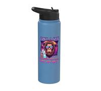 Bigfoot Papa, solo un padre que siempre volvía con la leche Stainless Steel Insulated Water Bottle