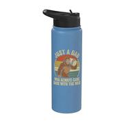 Bigfoot Papa, solo un padre que siempre volvía con la leche Stainless Steel Insulated Water Bottle
