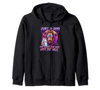 Bigfoot Papa, Solo un Padre Que Siempre volvía con la Leche Sudadera con Capucha