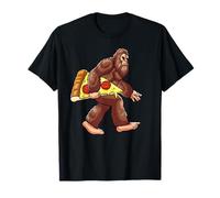 Bigfoot - Rebanada de pizza gigante con comida divertida Camiseta
