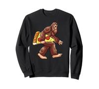 Bigfoot - Rebanada de pizza gigante con comida divertida Sudadera