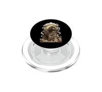 Bigfoot Rezando Coqueta Católica Sagrada Vintage Rosario Arco PopSockets PopGrip para MagSafe