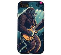 Bigfoot Rocking un escenario de concierto en vivo Carcasa para iPhone SE (2020) / 7 / 8