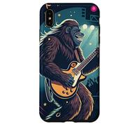 Bigfoot Rocking un escenario de concierto en vivo Carcasa para iPhone XS Max