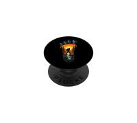 Bigfoot Sasquatch Bosque Huella Naturaleza Escena PopSockets PopGrip Adhesivo