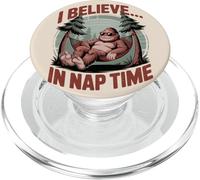 Bigfoot Sasquatch Camping Creo En La Hora De La Siesta Al Aire Libre PopSockets PopGrip para MagSafe