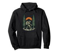 Bigfoot Sasquatch Forest Camper al Aire Libre Senderismo Divertido Sudadera con Capucha