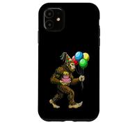 Bigfoot Sasquatch It's My Birthday Party - Sombrero de Globos para Tarta Carcasa para iPhone 11